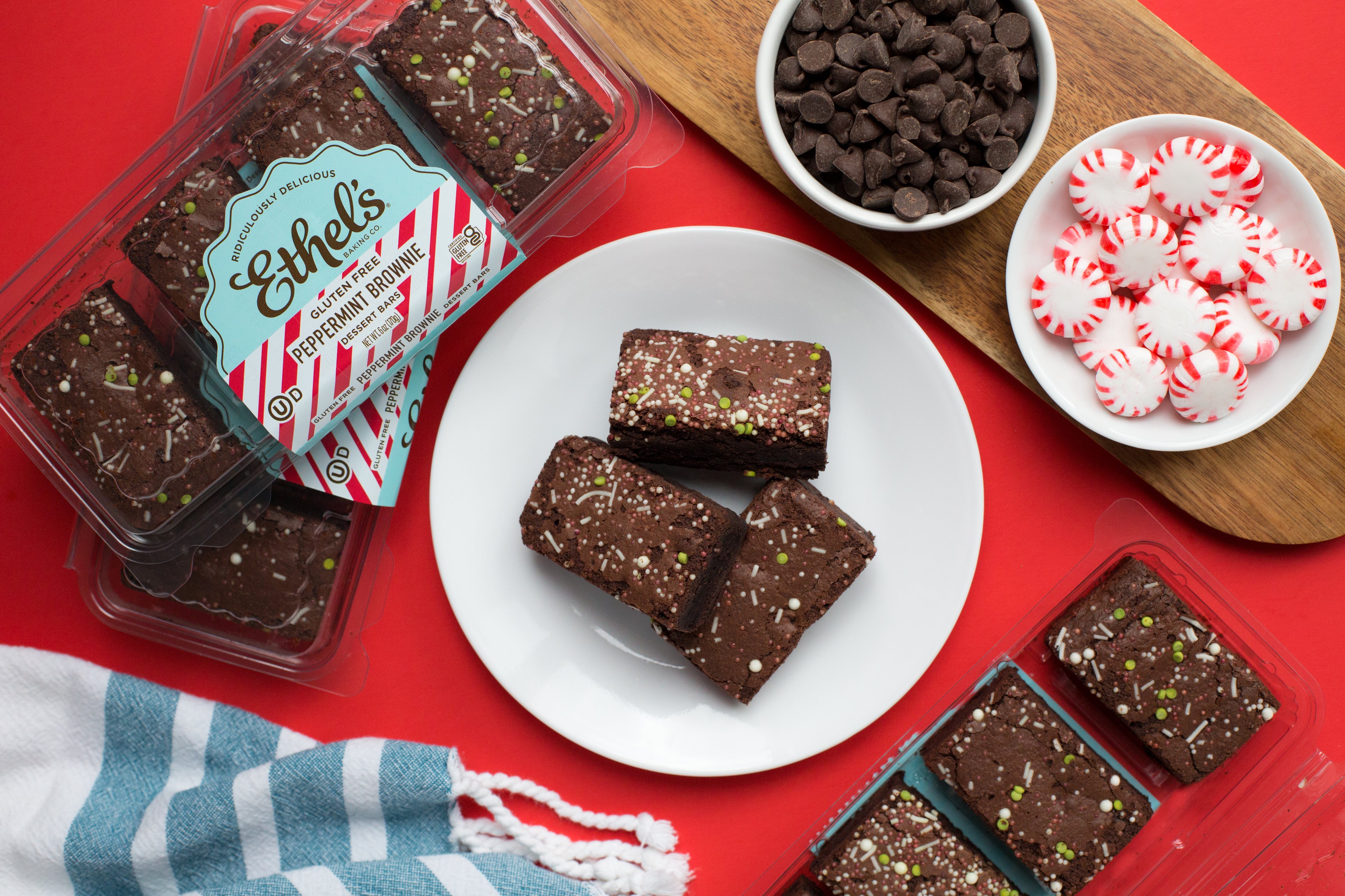 Peppermint Brownies