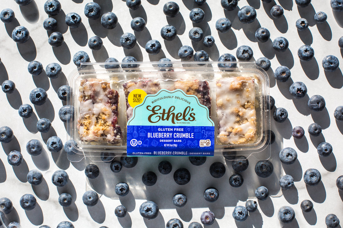 Wild Blueberry Crumble