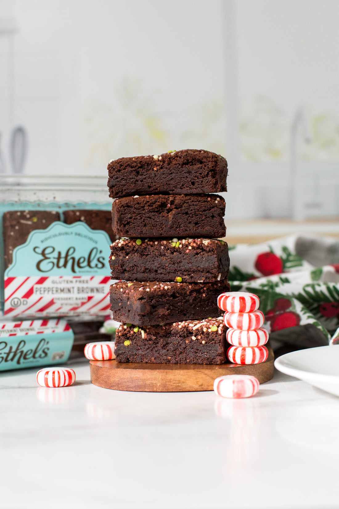 Peppermint Brownies