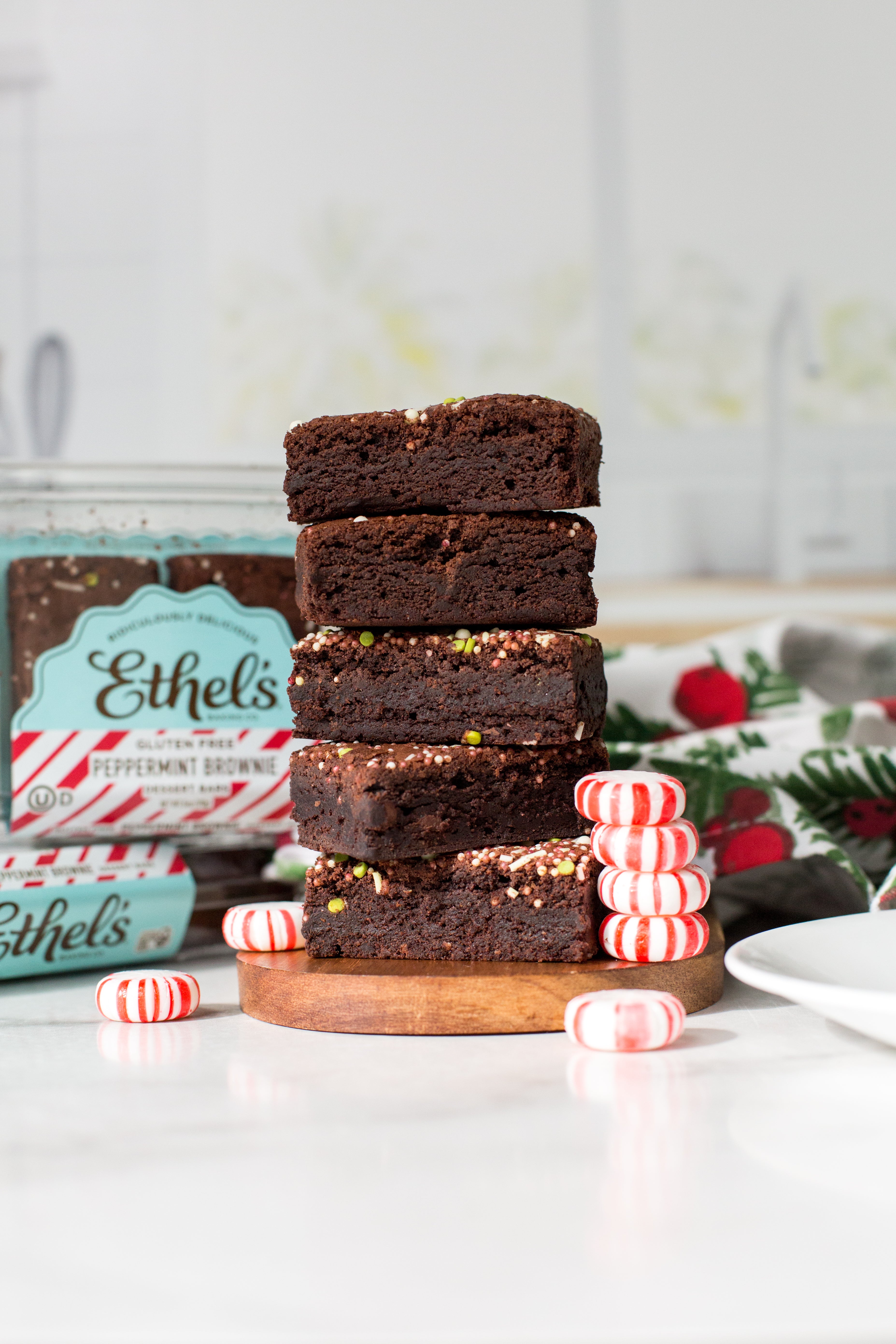 Peppermint Brownies