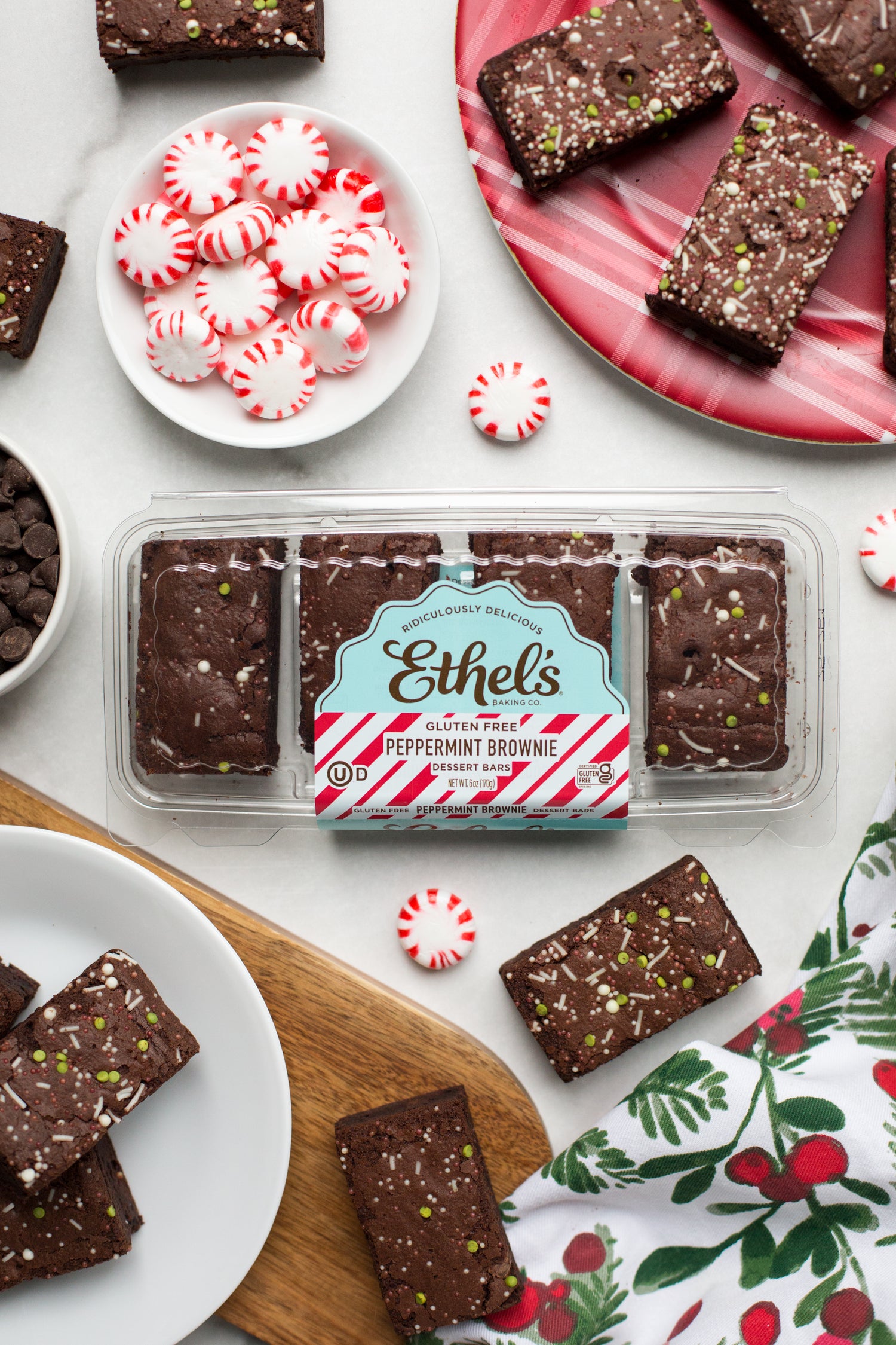 Peppermint Brownies